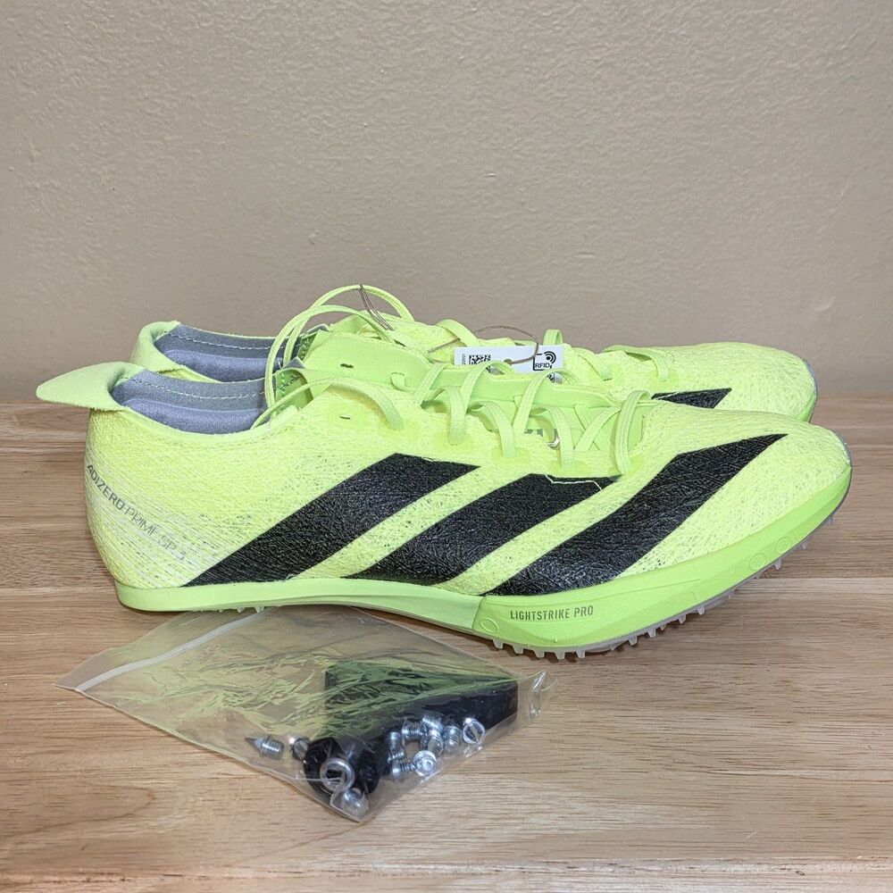 Adidas Adizero Prime SP 3 Strung Track Spikes Lucid Lemon IH5800 Men's Size 7